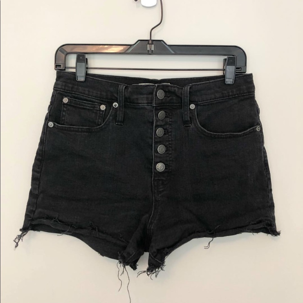 Madewell Button Front Shorts 28